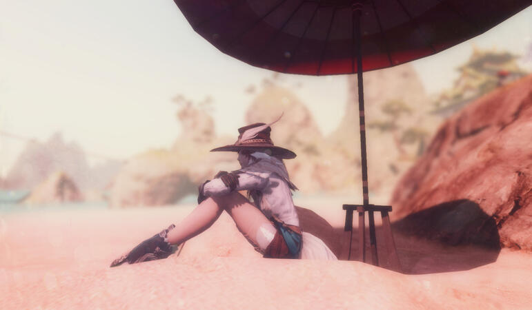 Kheni hasn't been the same since the passing of Emet-Selch, but she still tries to find time to enjoy herself.